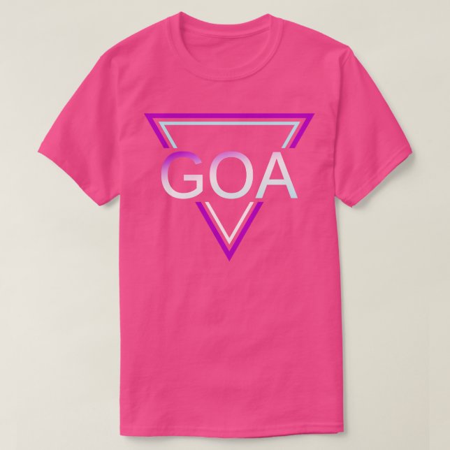 GOA Techno House Party EDM Festival Electro Rave 4 T-Shirt (Design vorne)