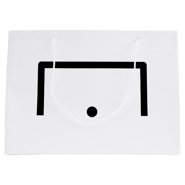 Goal Large Gift Bag Große Geschenktüte (Vorderseite)