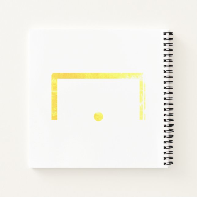 Goal-Notebook Notizbuch (Rückseite)