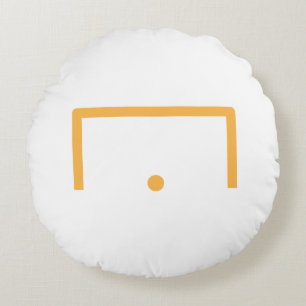 Goal Round Pillow Rundes Kissen