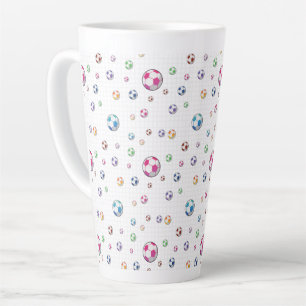 Goal Soccer Muster Milchtasse