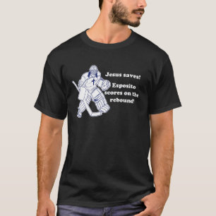 GOALIE JESUS RETTET T - Shirt