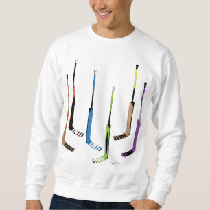 Goalie Sticks Hockey Sweatshirt