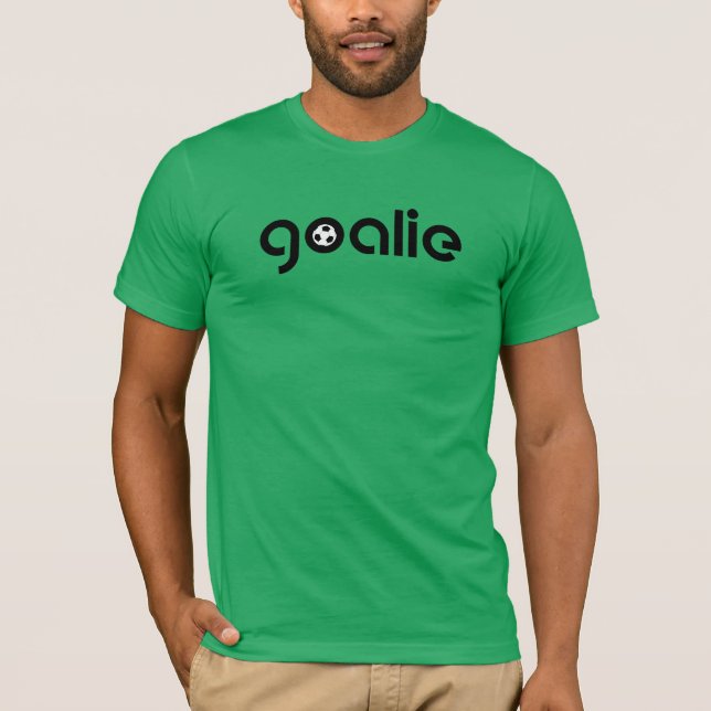 Goalkeeping.Fußball "GOALIE!" T-Shirt (Vorderseite)