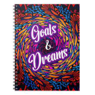 Goals & Dreams-Notebook - Self Care Journal Notizblock