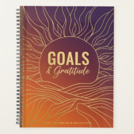 Goals & Gratitude Planner Planer
