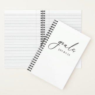 Goals Journal Notizbuch