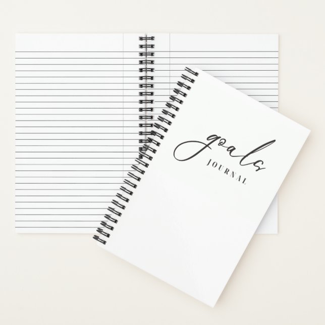 Goals Journal Notizbuch (Innen)