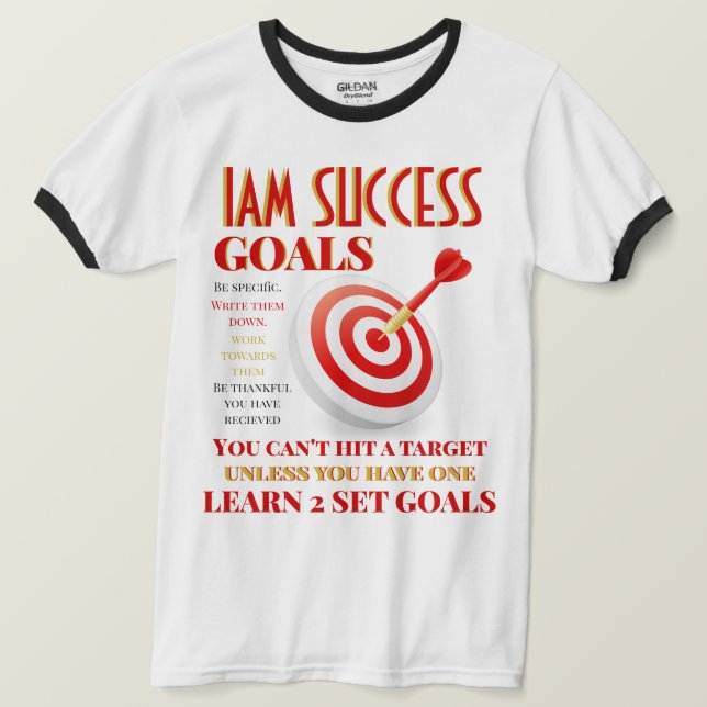 GOALS T-Shirt (Design vorne)