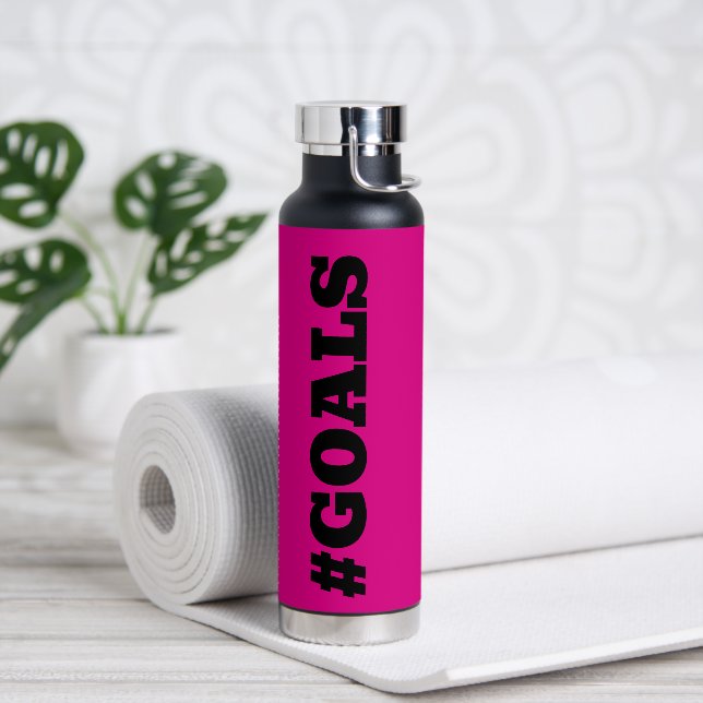 #GOALS TRINKFLASCHE (Yoga)