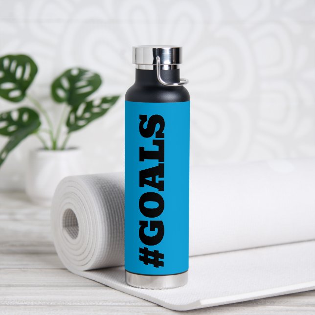 #GOALS TRINKFLASCHE (Yoga)