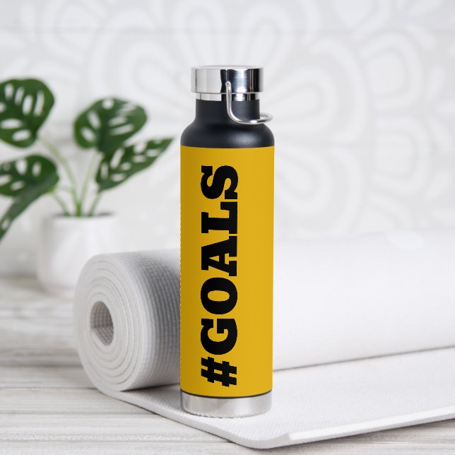 #GOALS TRINKFLASCHE (Yoga)