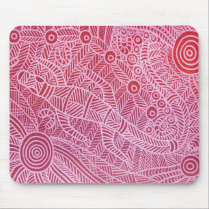 Goanna Dream Red Mouse Pad Mousepad