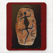 GOANNA DREAMING Mouse Pad