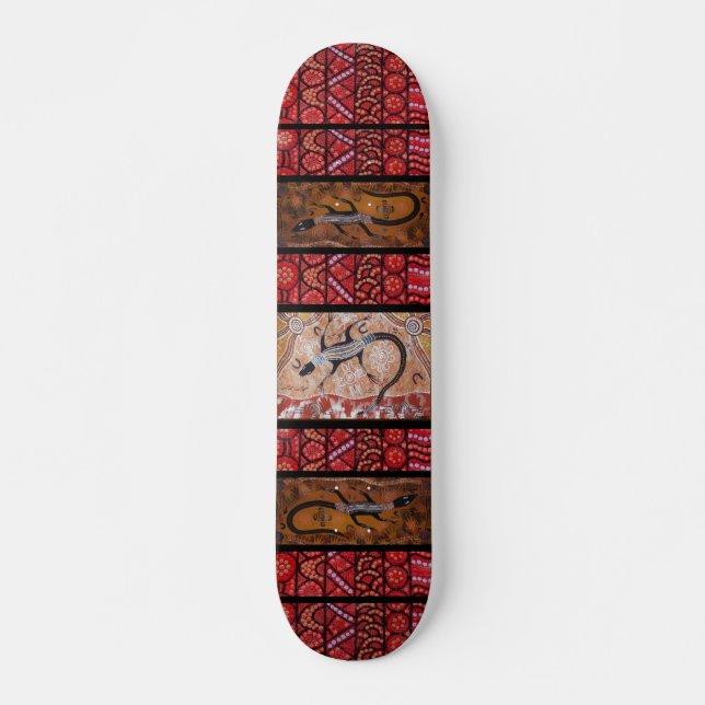 Goanna Dreaming Skateboard. Skateboard (Vorne)