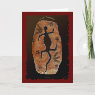 GOANNA DREAMTIME Note Card Karte