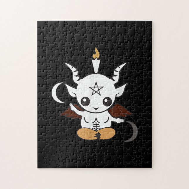 Goat Baphomet Halloween-Geschenk (Vertikal)