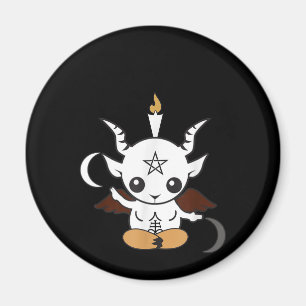 Goat Baphomet Halloween-Geschenk Magnet