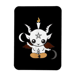 Goat Baphomet Halloween-Geschenk Magnet