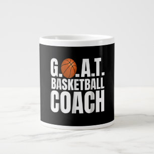 Goat Basketball Coach Geschenk Jumbo-Tasse