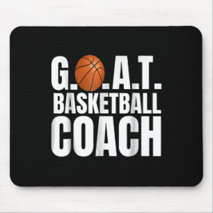 Goat Basketball Coach Geschenk Mousepad