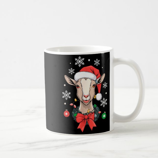 Goat Christmas  Kaffeetasse (Rechts)