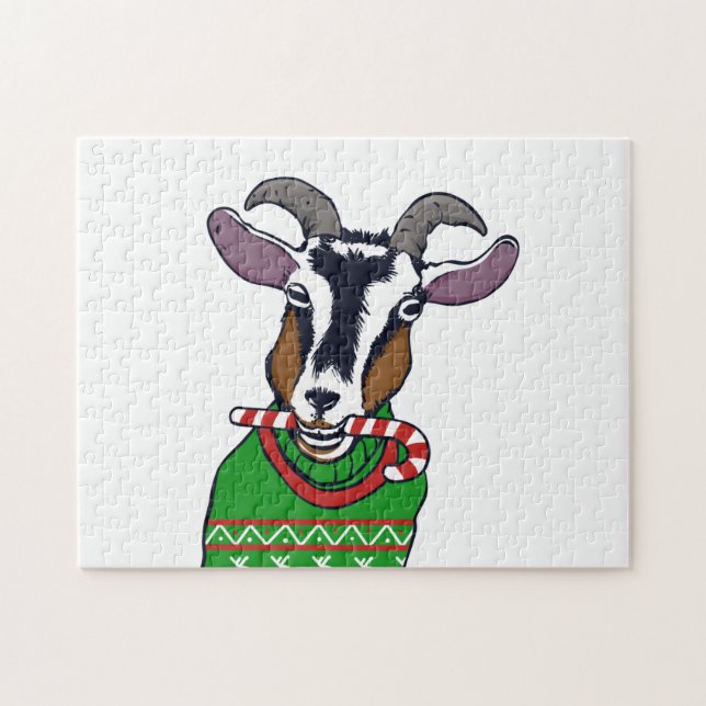 Goat Christmas Sweater (Horizontal)