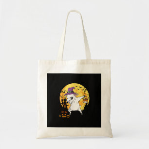 Goat Dabbing Hexe Pumpkin Funny Hund Halloween Tragetasche