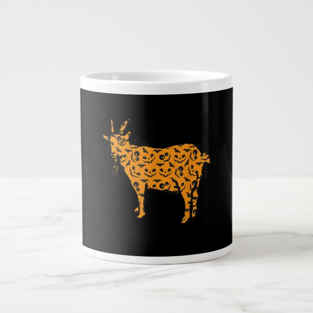 Goat Easy Halloween Jumbo-Tasse (Vorderseite)