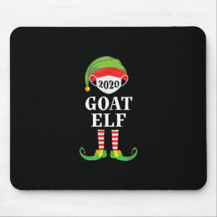 Goat Elf Matching Christmas Group Familie Mousepad