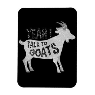 Goat Geschenke für Goat Lovers Funny Magnet