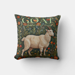 GOAT Größter aller Zeiten Kissen