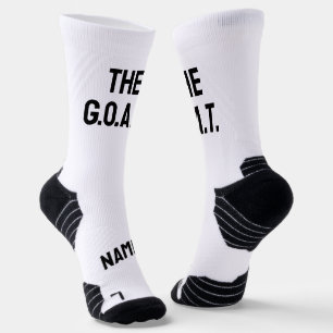GOAT Größter aller Zeiten lustiger personalisierte Socken