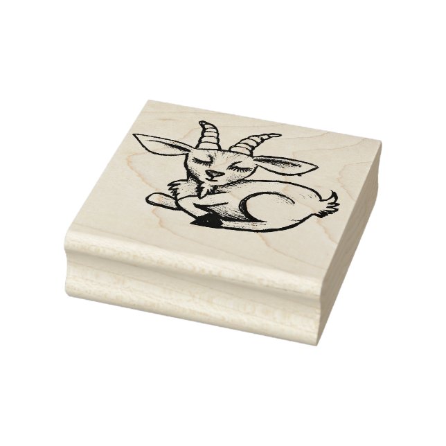 Goat                                               gummistempel (Stempel)