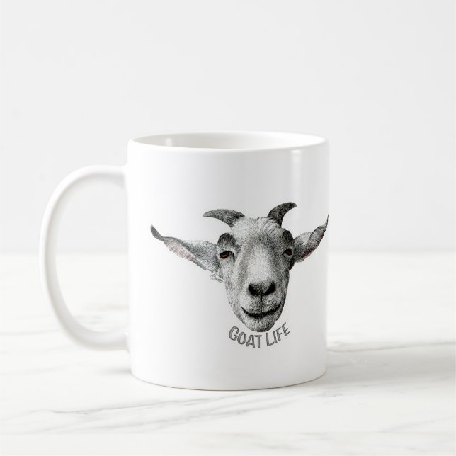 Goat Life Kaffeetasse (Links)