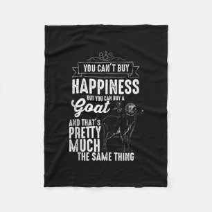 Goat Lover Goat Gift Fleecedecke