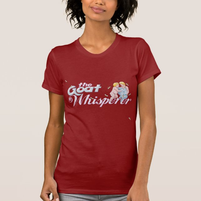 Goat Lovers Gifts Goat Whisperer T-Shirt (Vorderseite)