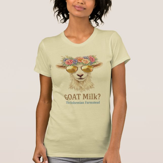 GOAT Milk? Farmstead Womens' Tee (Vorderseite)