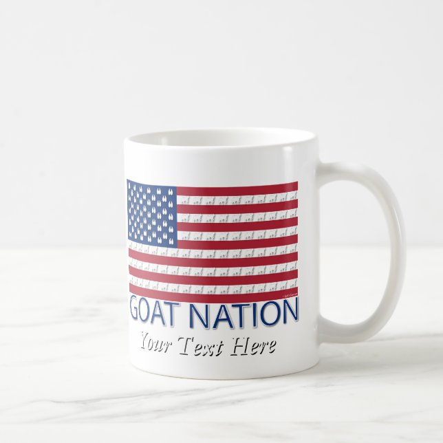 GOAT NATION The American Goat GetYerGoat™ Kaffeetasse (Rechts)