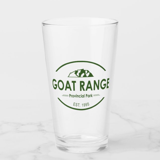 Goat Range Provincial Park Glas (Vorderseite)