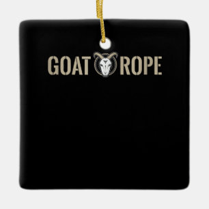 Goat Rope Decoration Goat Gift Keramikornament