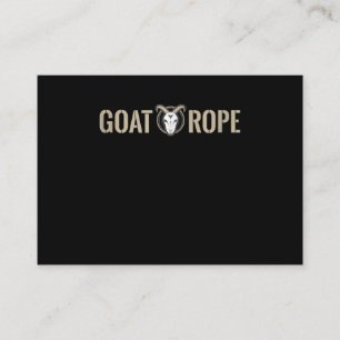 Goat Rope Decoration Goat Gift Visitenkarte
