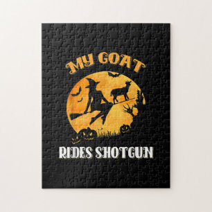 Goat Shotgun Beängstigend Halloween