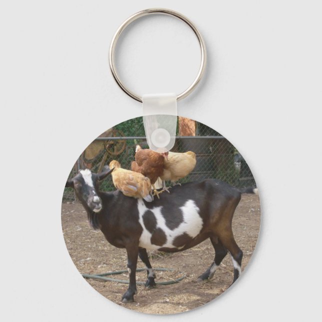 Goat taxi schlüsselanhänger (Vorderseite)