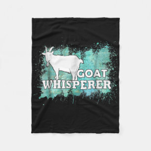Goat Whisperer Goats Farmer Fleecedecke