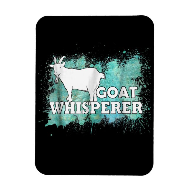 Goat Whisperer Goats Farmer Magnet (Vertikal)