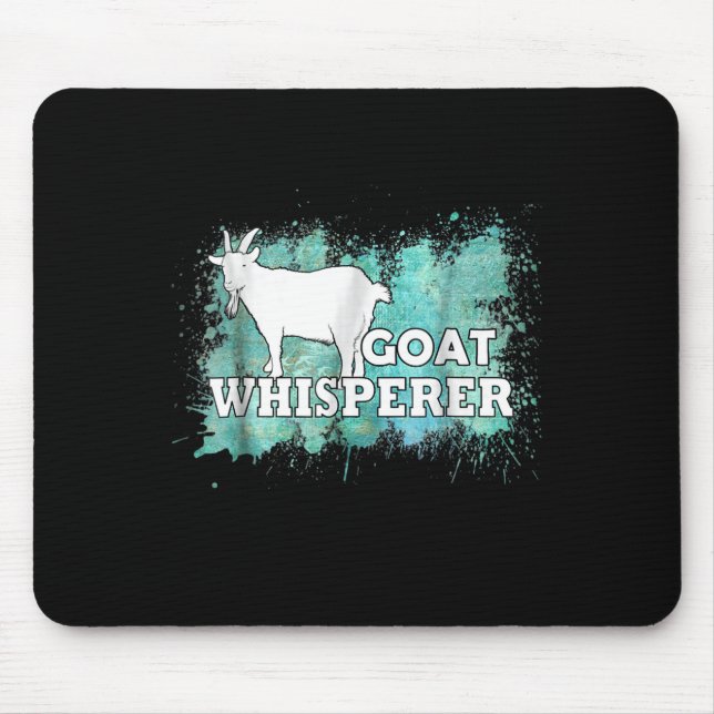 Goat Whisperer Goats Farmer Mousepad (Vorne)