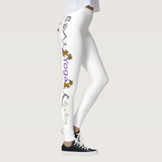 GOAT YOGA | Das ist eine Sache | GetYerGoat™ Origi Leggings (Rechts)