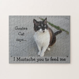 Goatee Cat Mustache Sie...