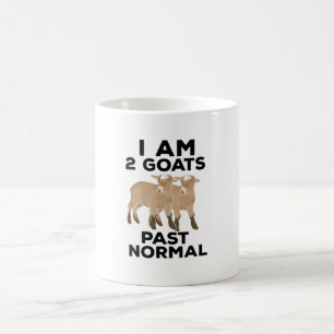 Goats - I Am 2 Goats Past Normal Kaffeetasse